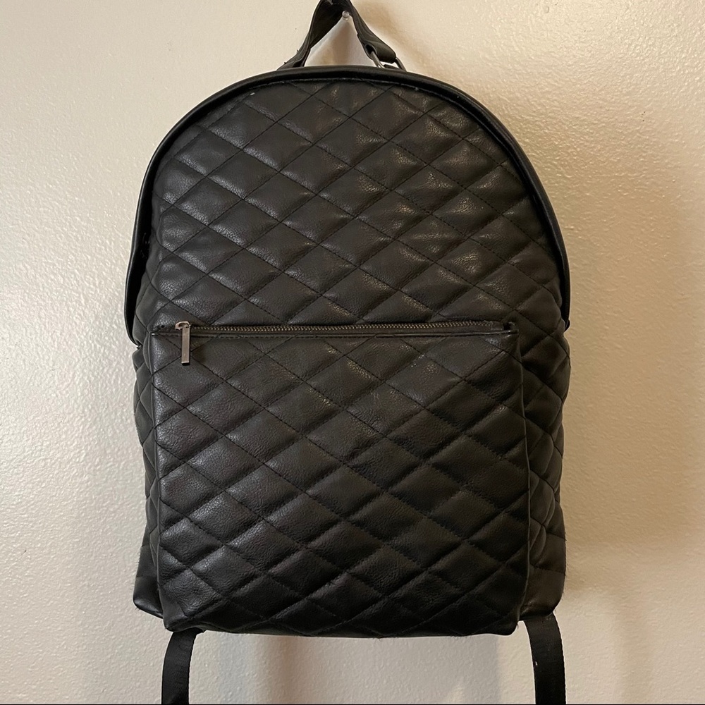 quilted backpack